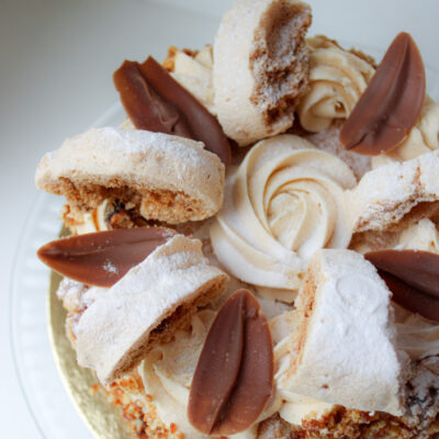 Hazelnootschuim variatie