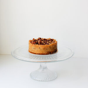 Vegan pecan karamel tartelette