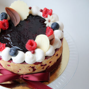 Desserttaart bosvruchten